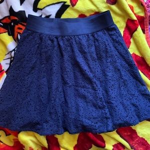 COPY - 4/$20🌺 navy blue lace skirt